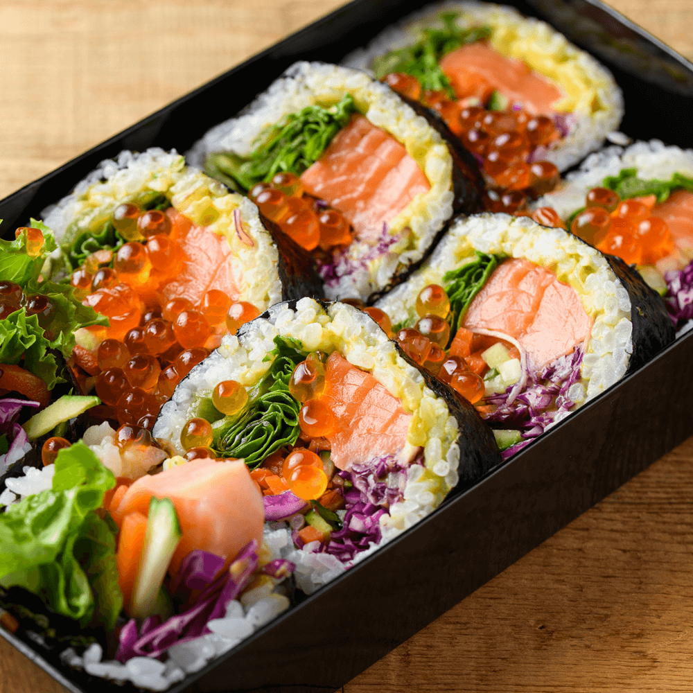 北海道サーモンいくら巻き