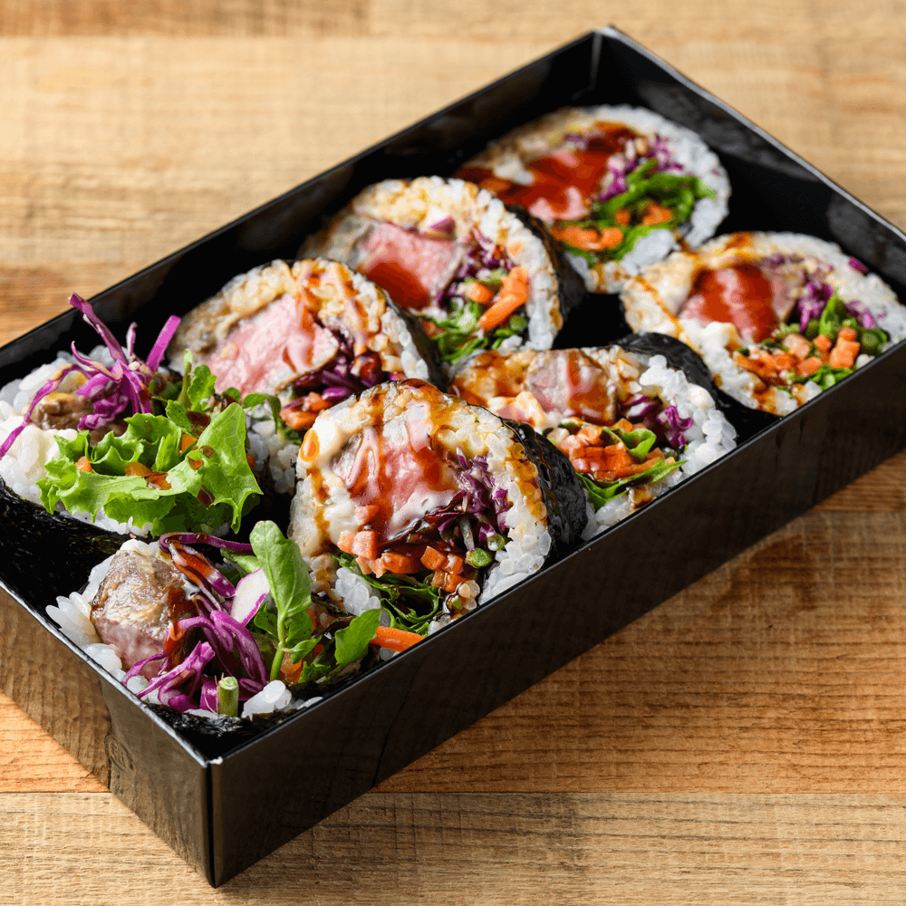 知床和牛テリヤキステーキ巻き